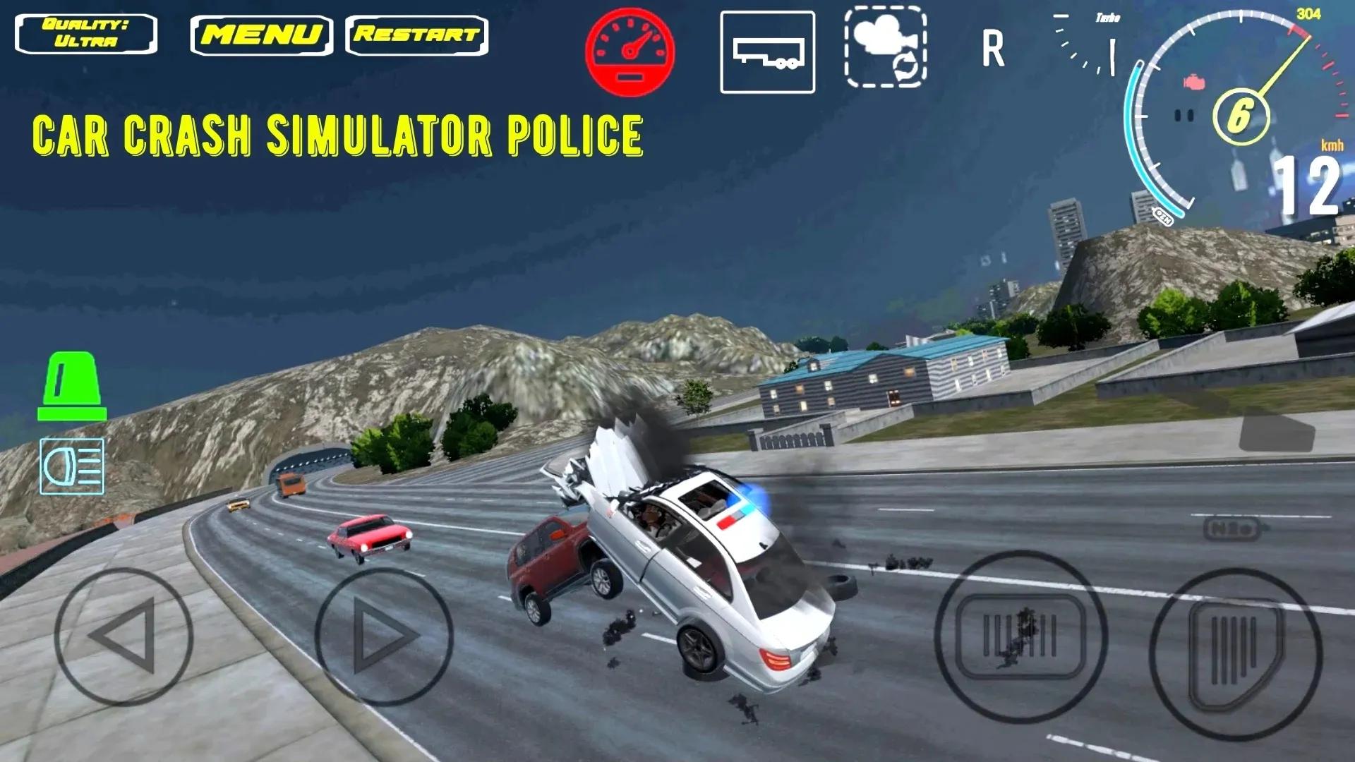警车碰撞模拟器beamag3D版 v2 最新版截图3