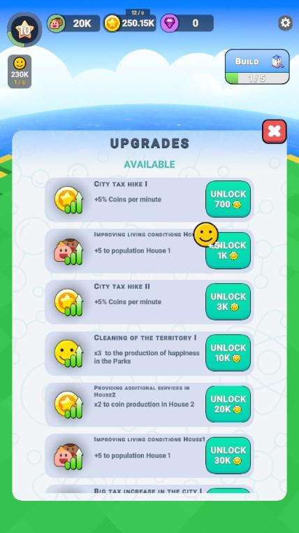 梦想之城闲置建造者无限金币版 v0.1.35 安卓版 v0.1.35 安卓版