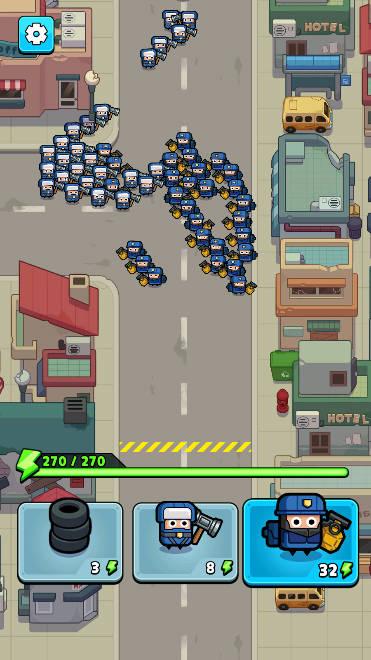 警察大战僵尸僵尸城无限能量金币钻石版 v1.0.23 安卓修改版截图2