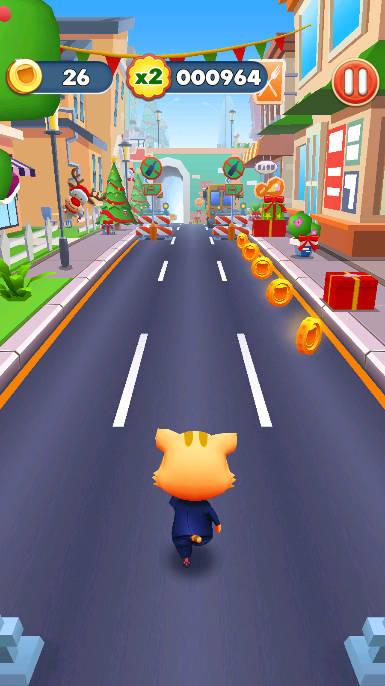 地铁猫咪跑酷无限金币无限钻石版 v1.2.6 安卓手机版