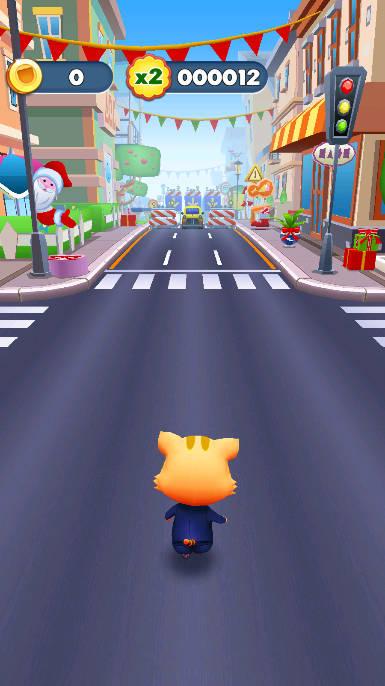 地铁猫咪跑酷无限金币无限钻石版 v1.2.6 安卓手机版截图2