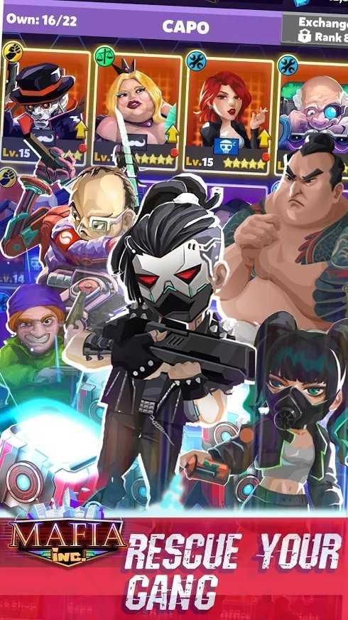 黑手党公司无限资源版(Idle Mafia)截图0