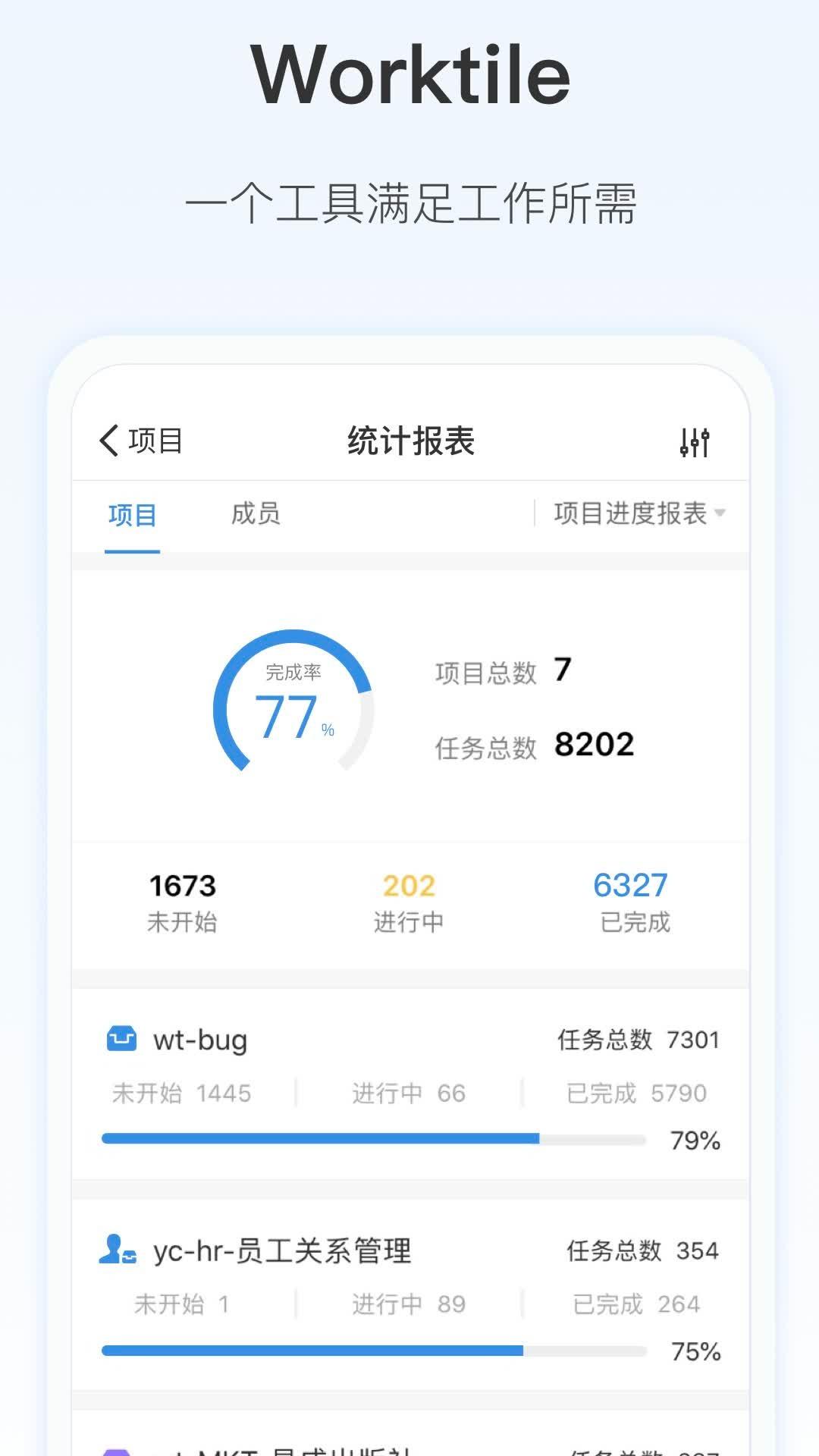 Worktile最新版截图2