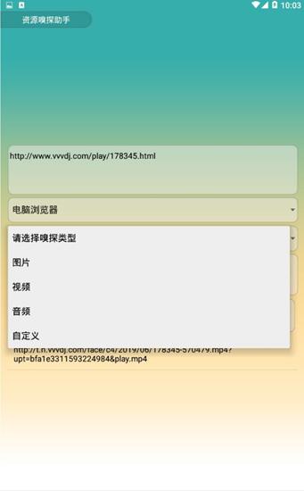 资源嗅探助手截图1