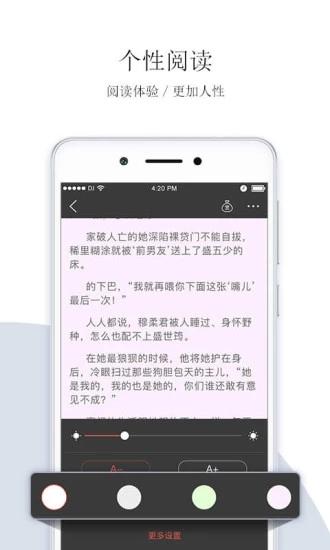 落初小说阅读器截图1