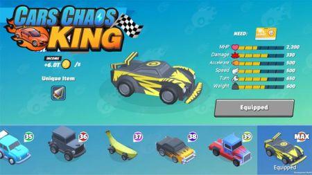 汽车混乱王中文版游戏下载(Cars Chaos King)截图0