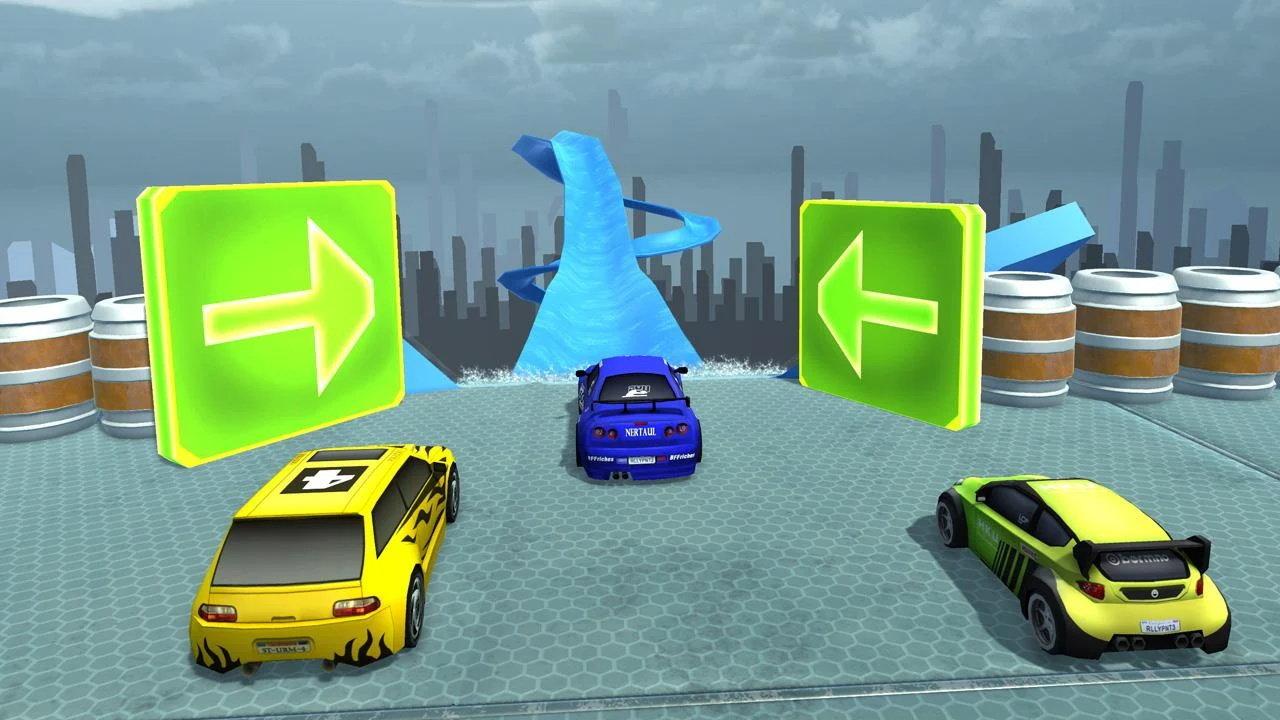 Water Slide Rally Car Race中文版游戏下载截图1