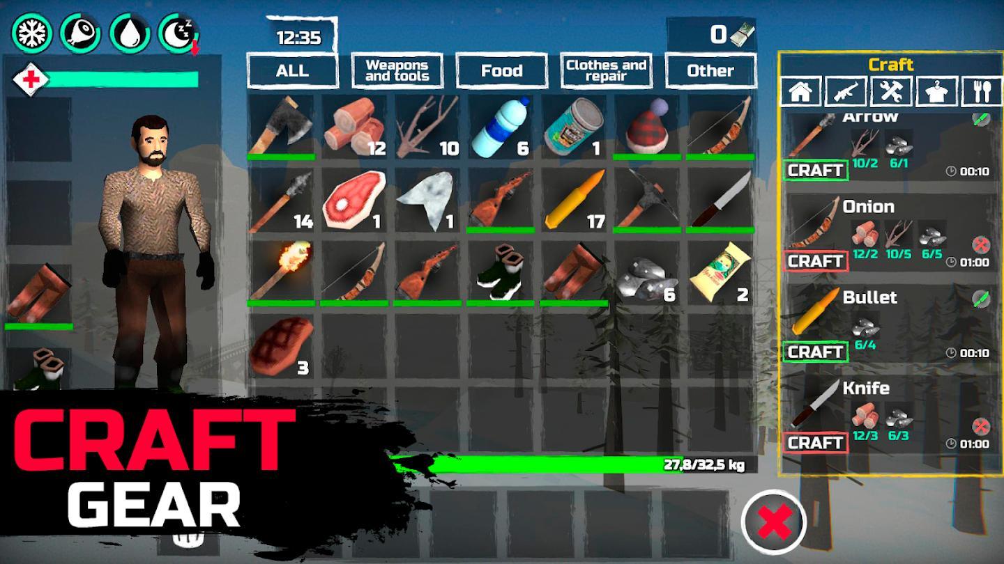 冬季森林生存最新版截图0