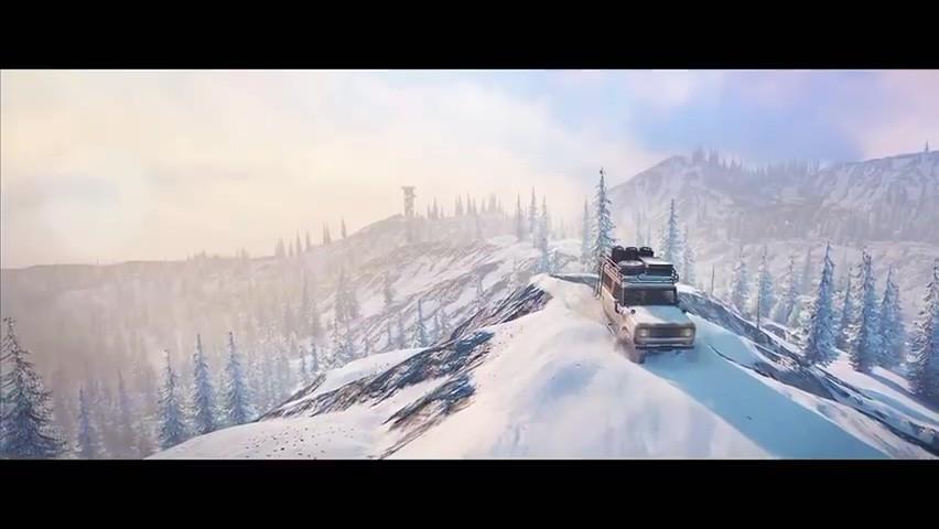 旋转轮胎雪地奔驰中文手机版截图1