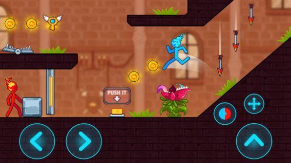 寒冰火焰火柴人游戏安卓手机版截图1