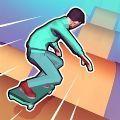 3D滑板竞速赛安卓中文版游戏(SkateHills)