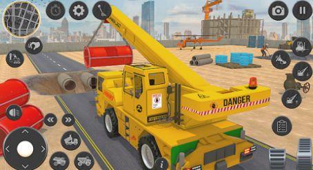 重型建筑模拟人生3D游戏(Heavy Construction Sim Game 3D)截图0