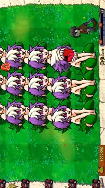 植物怒怼僵尸王娘化版