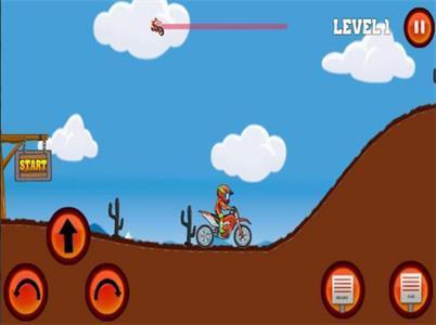 山丘摩托车竞赛