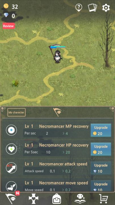 成长死灵法师游戏(Necromancer)截图2