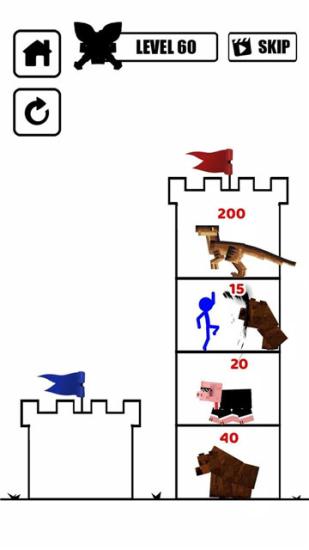 火柴人塔楼战争免广告