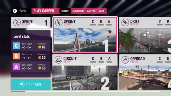 拉力地平线内置菜单