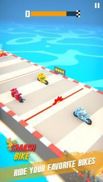 超级摩托车碰撞比赛