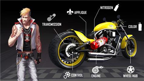 街头摩托极速竞技截图0