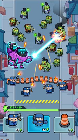 外星人战斗警察大战僵尸