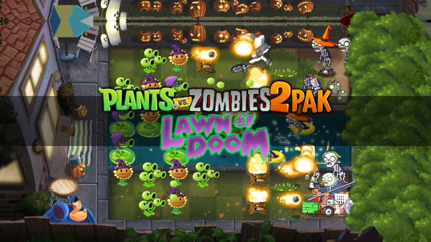 植物大战僵尸末日草坪