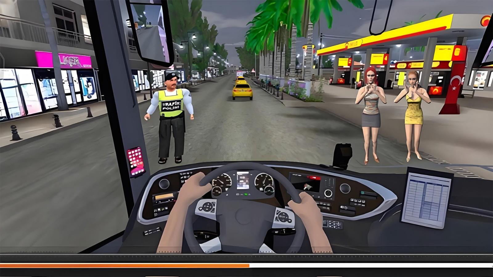 模拟老司机客车驾驶截图2