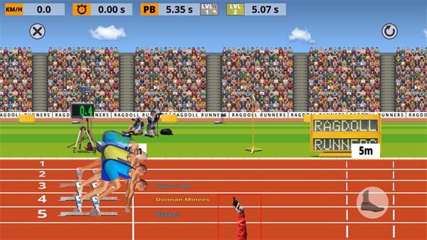 布娃娃跑步模拟器