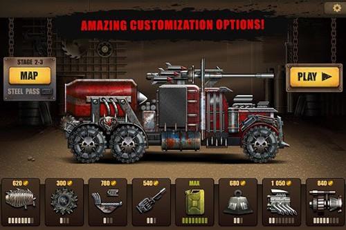 山地僵尸赛车中文作弊菜单截图0