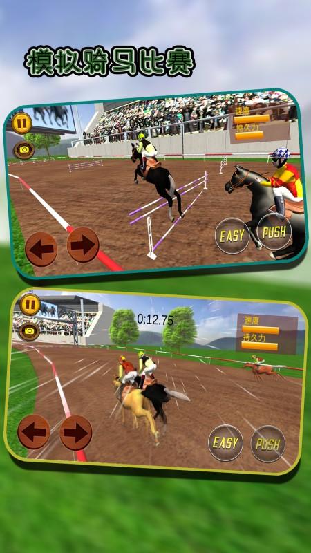 模拟骑马比赛截图2