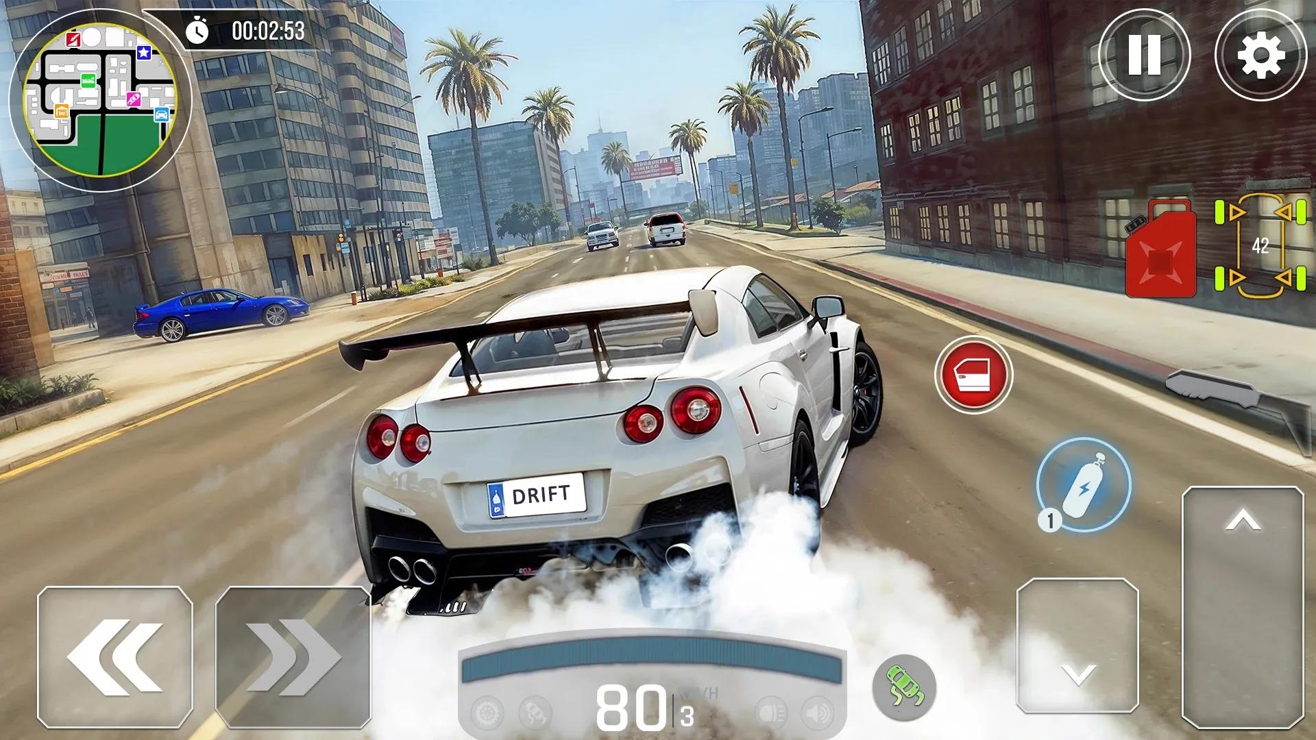 汽车漂移游戏截图0