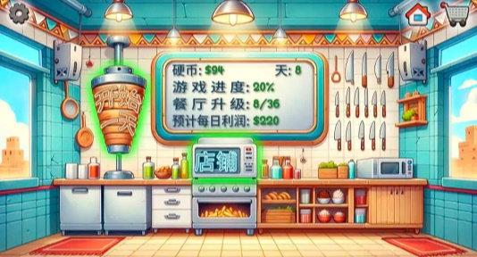 沙威玛卷饼无限金币版截图0