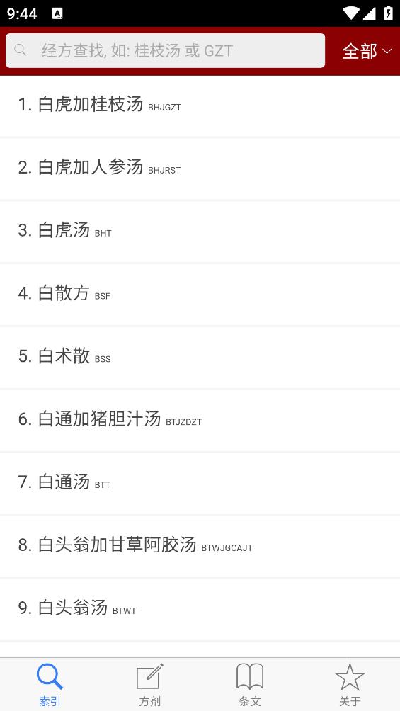 小猴掌上伤寒论app截图0