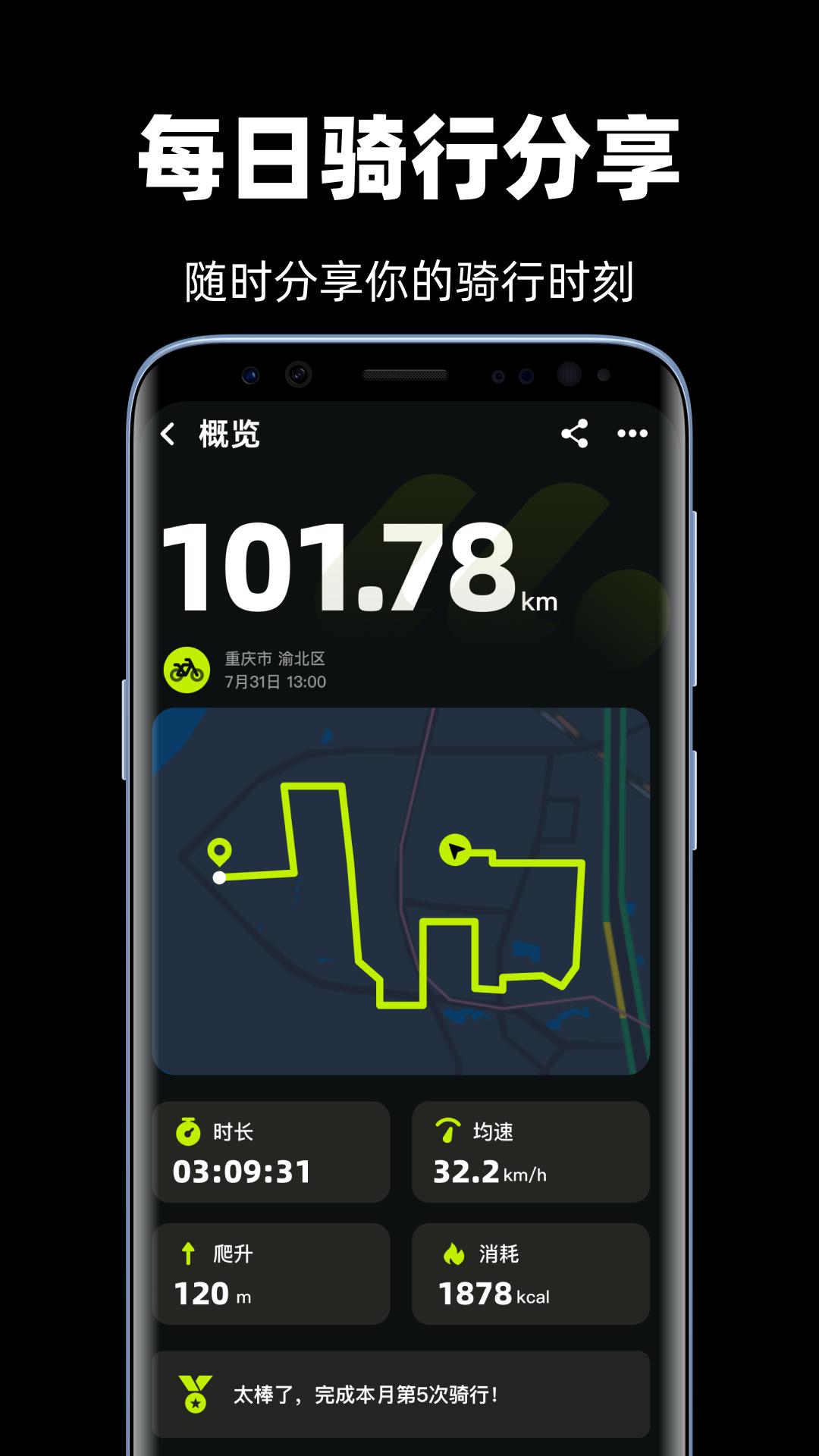 际刻骑行app截图1