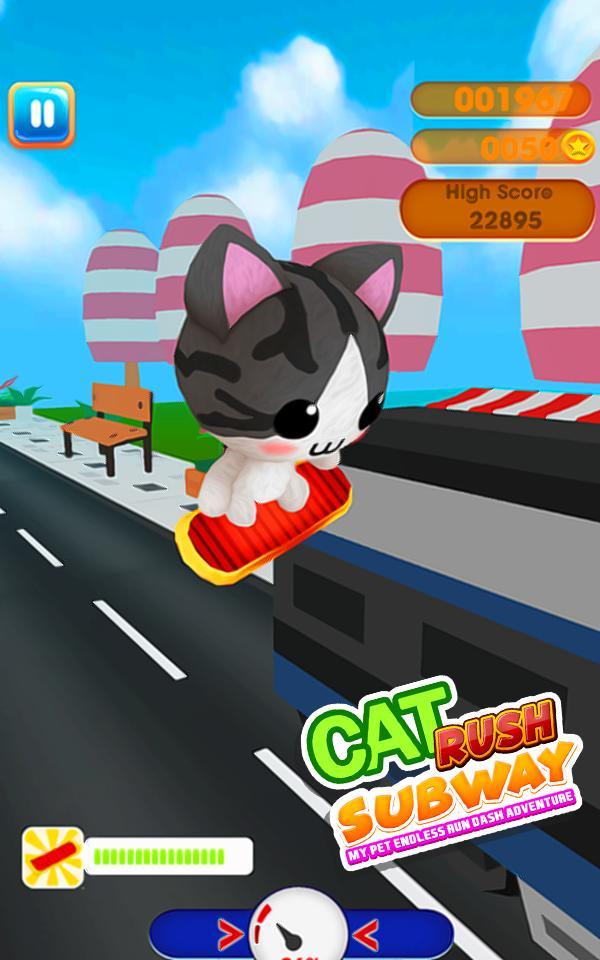 猫地铁酷跑无限金币版 4.0安卓版截图3