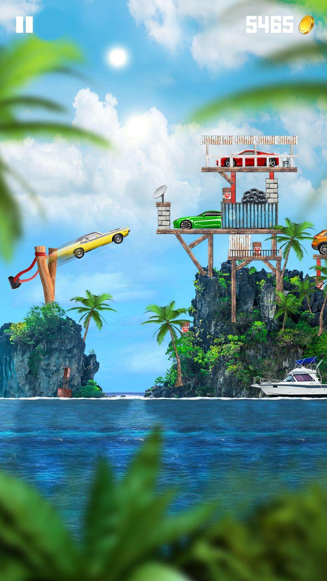 Slingshot Crash Car(弹弓撞车无限金币) 0.2破解版截图2