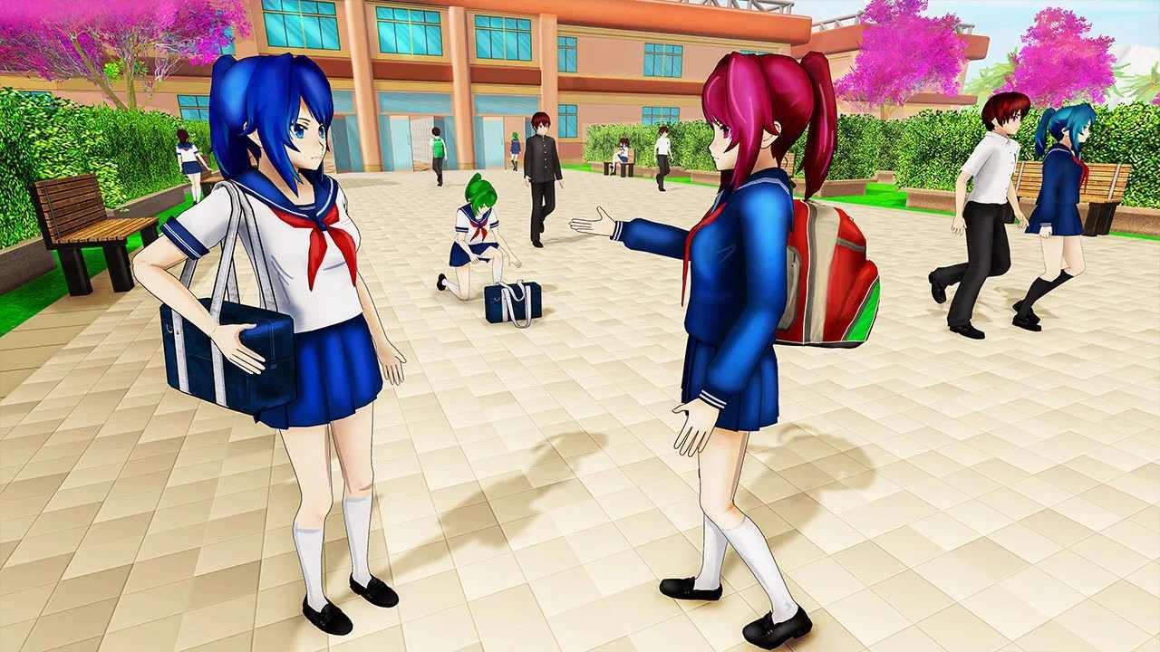 动漫高校生活模拟器破解版 1.0.10安卓版截图1