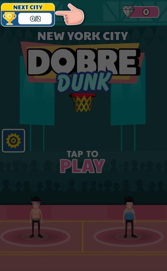 Dobre Dunk(多布雷扣篮解锁人物版) 1.0.14篮筐解锁版截图3