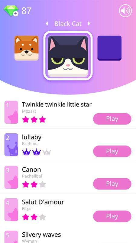 Magic Cat Piano Tiles(魔术猫钢琴砖无限钻石版) 1.6.0安卓版截图4