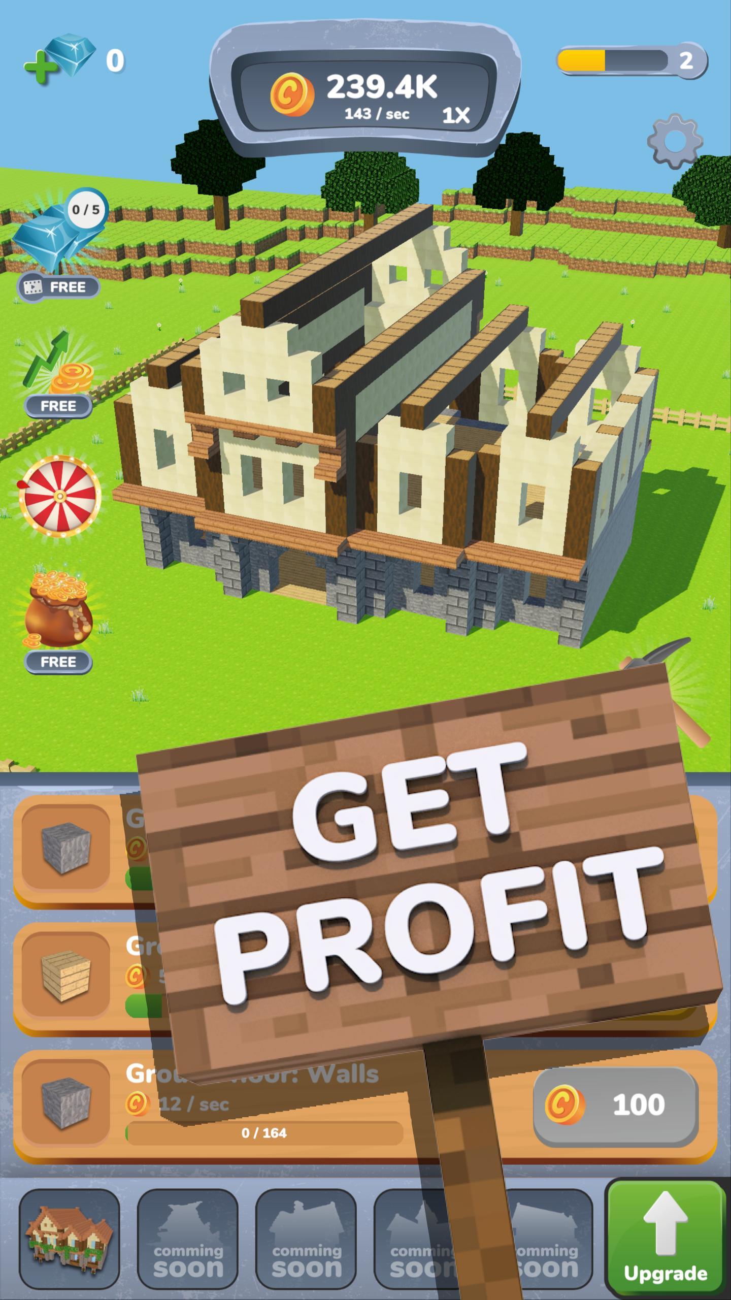Block Craft 3D(方块世界3D)破解版 2.13.67最新版截图1