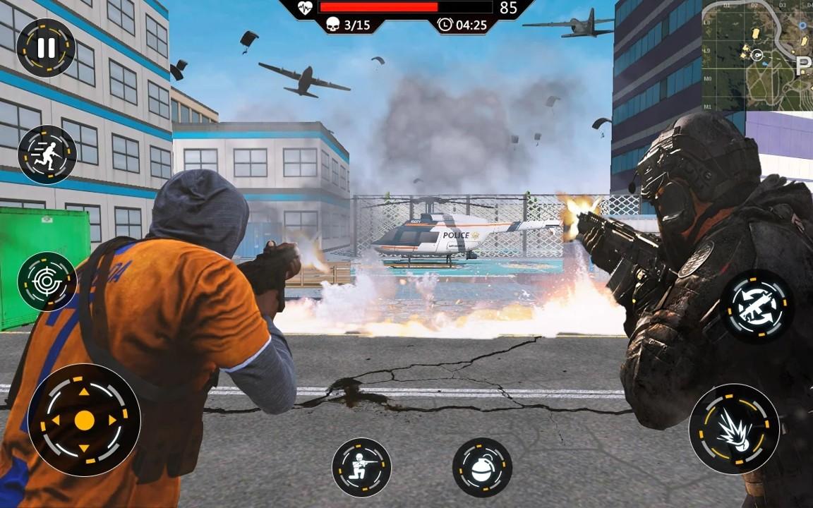 High School Terrorist Action(高中反恐射击游戏) 0.1.1安卓版截图1