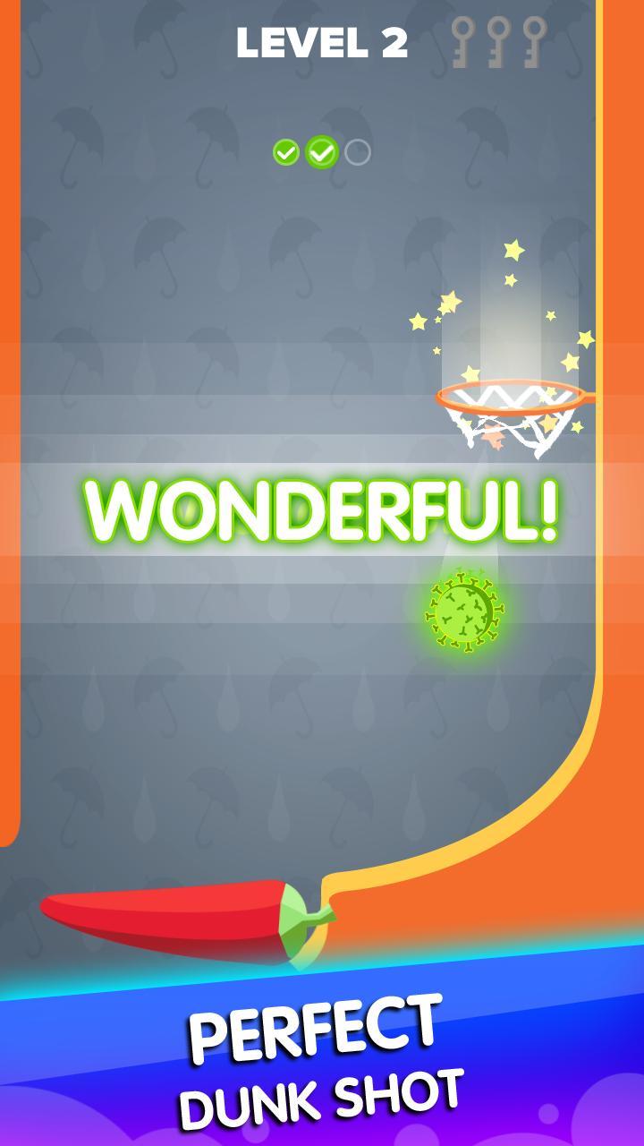 Flipper Dunk Shot(脚蹼扣篮无限金币版) 1.0.0最新版截图1