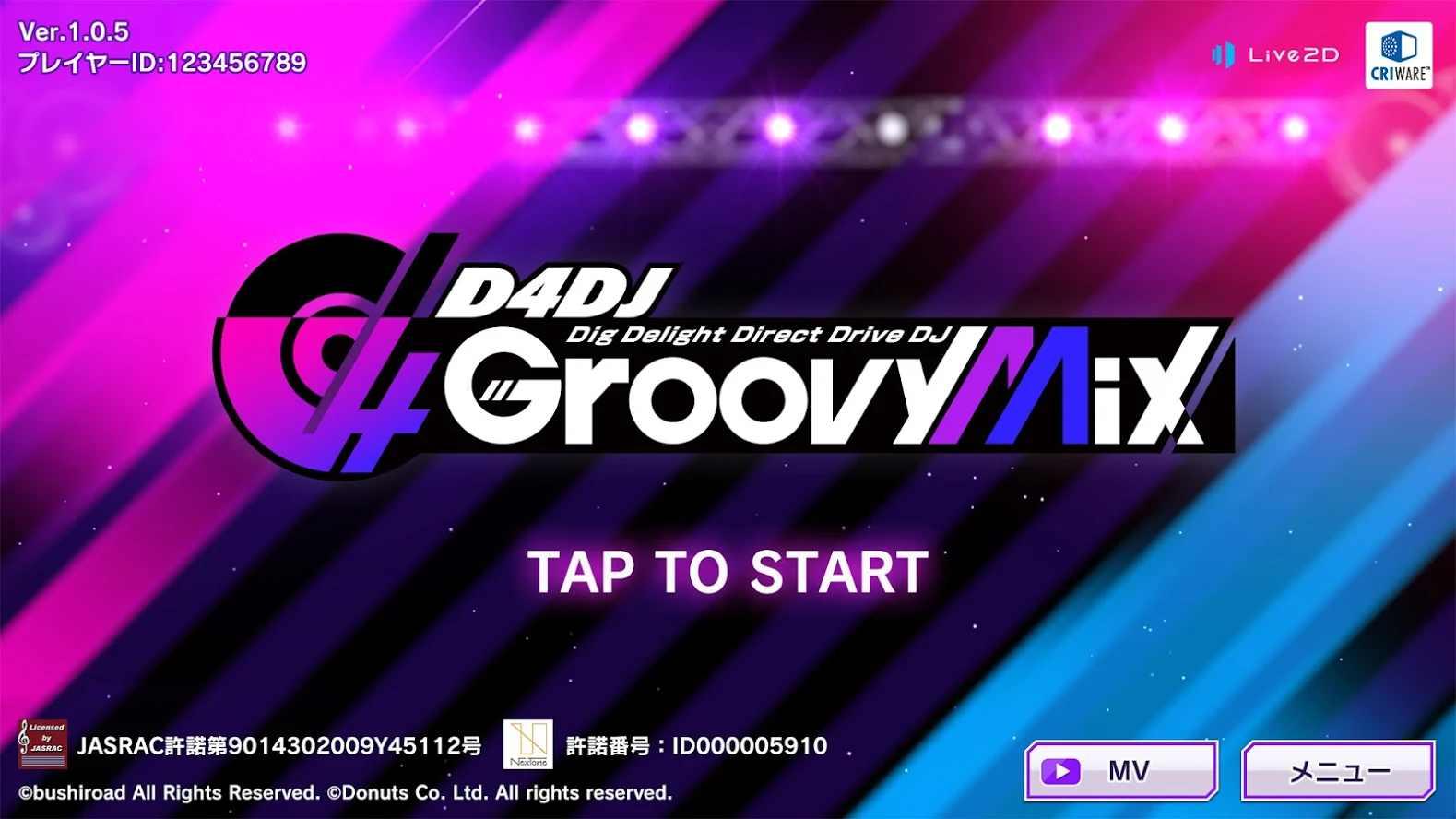 D4DJ Groovy Mix日服破解版 2.1.3修改版截图4