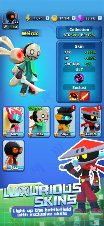 骇客英雄免谷歌版 1.1.723安卓版截图1