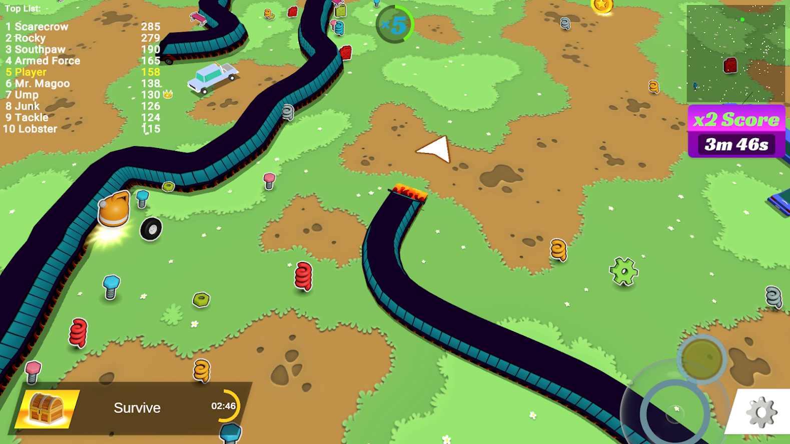 Mini Cars IO(迷你车IO破解版) 1.1修改版截图1