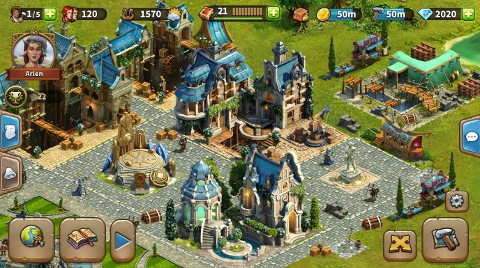 精灵幻想王国官方版(Elvenar) 1.186.0最新版截图3