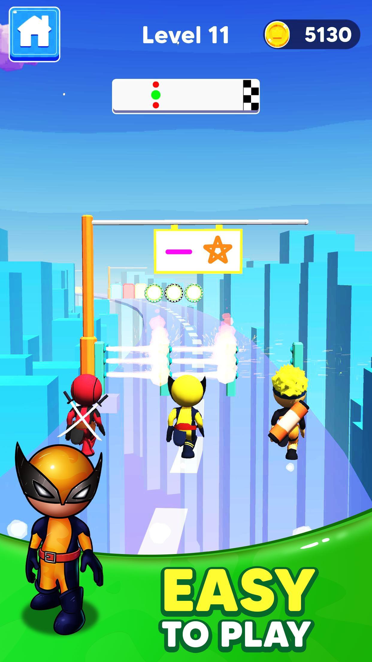 Draw Race 3D(平局比赛3D全皮肤解锁版) 1.0.1破解版截图1