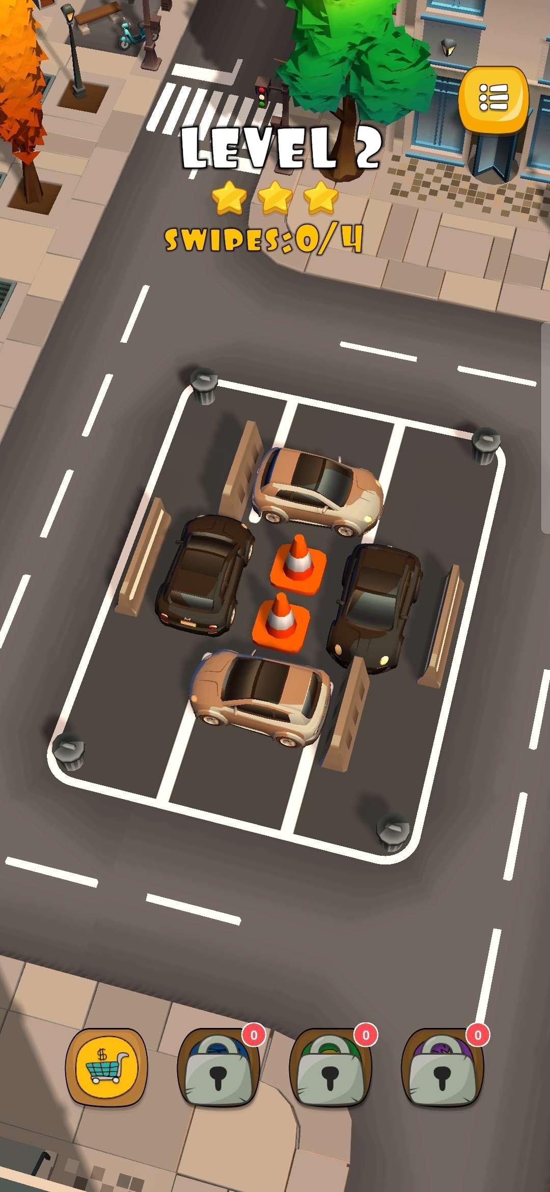 Parking Swipe(停车刷卡无限金币版) 1.1截图1