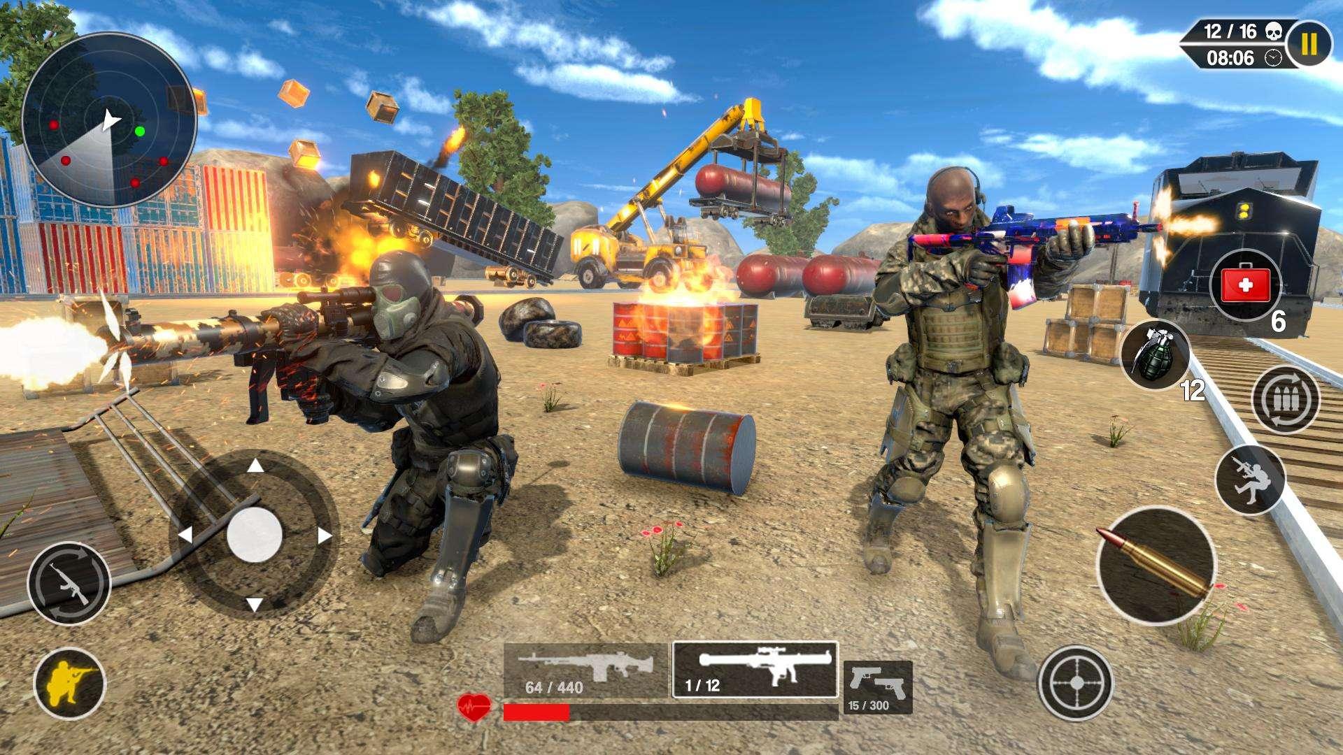 Critical Commando Strike(突击队出击无限金币版) 1.3安卓版截图4