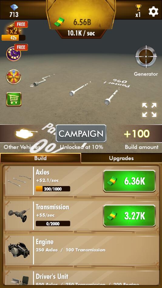 闲置装甲车内购破解版 1.0.1.026最新版截图3