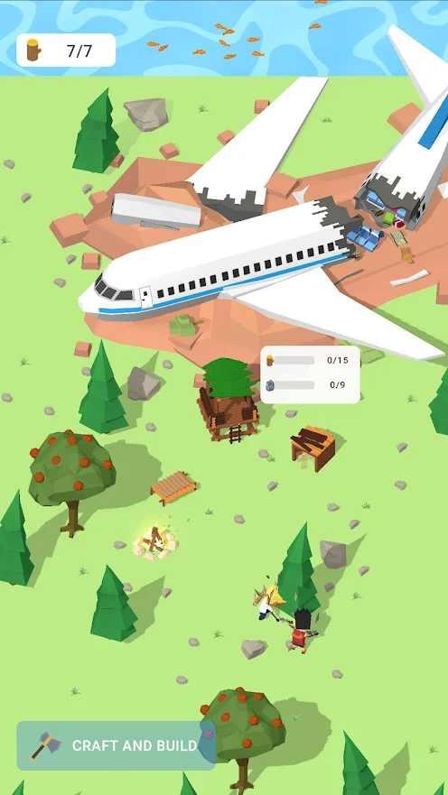 Idle Plane Crash Survival(空难生存去广告版) 0.1.4安卓版截图2